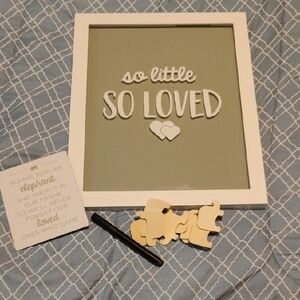 So Little So Loved Baby Shower Guest Book
